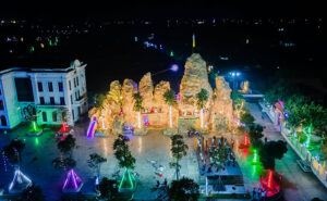 Noël à Ha Tinh , Vietnam